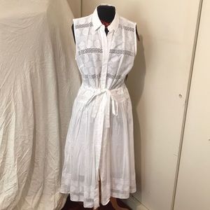 Eva Mendes white dress size Large